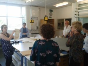 Conservation studio group with Hannah Diane