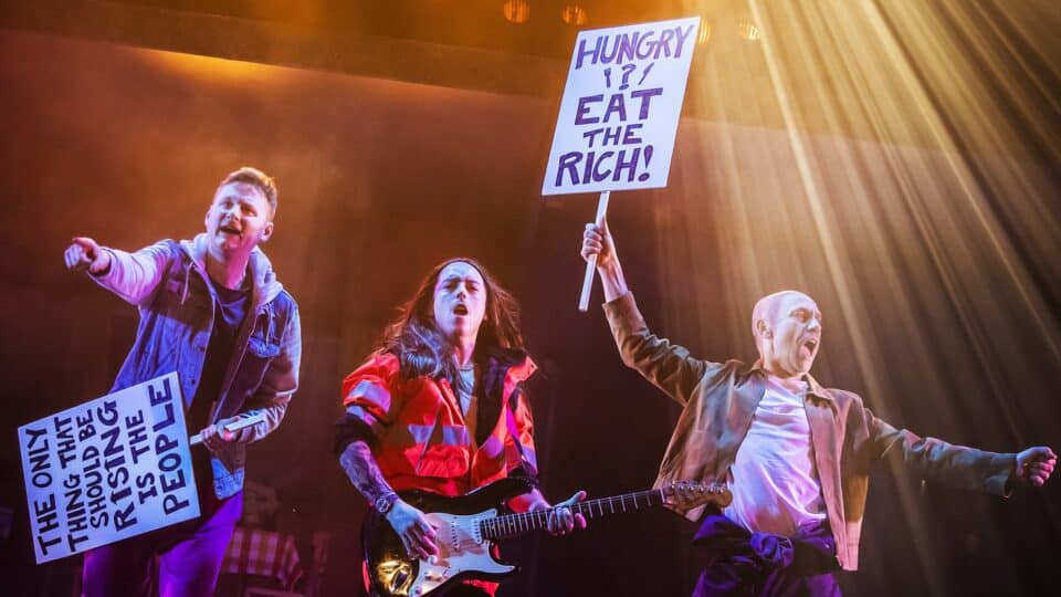 Jack Shalloo Marc Pickering Joseph Alessi 2 They Dont Pay We Wont Pay Photo by Pamela Raith