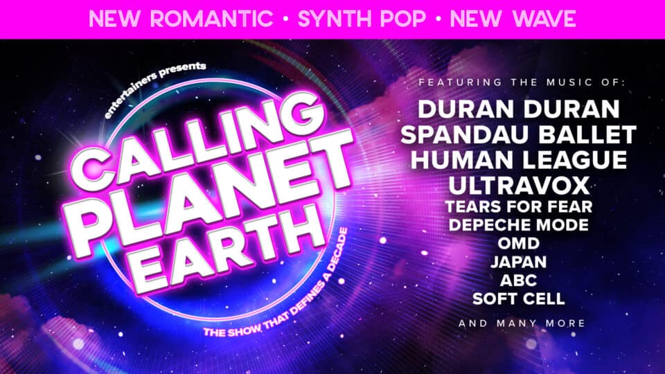 Calling planet earth poster