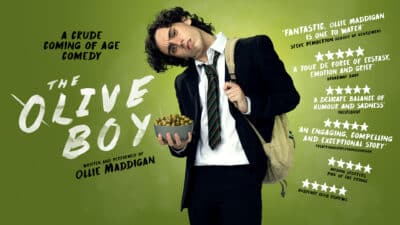 Poster of the olive boy with a picture of Ollie Maddigan