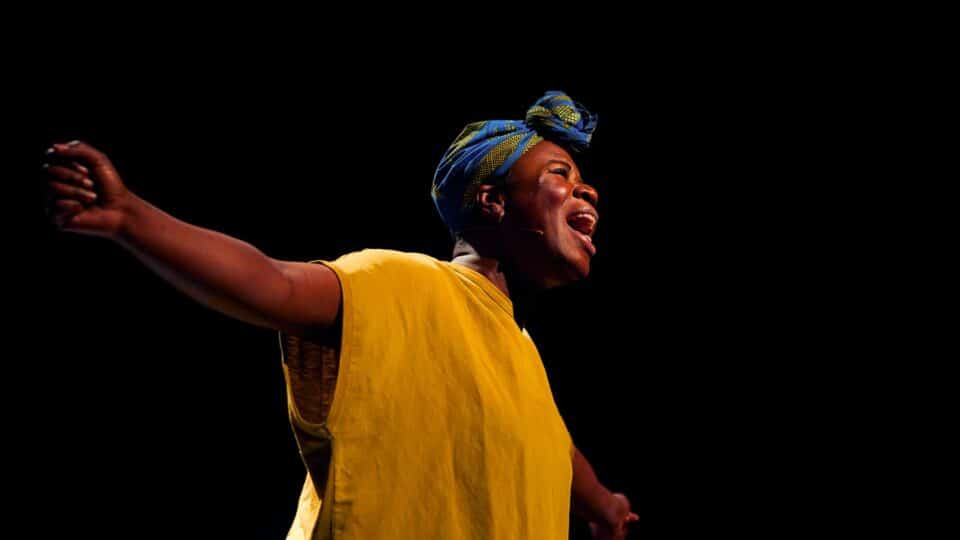 Black is the color of my voice