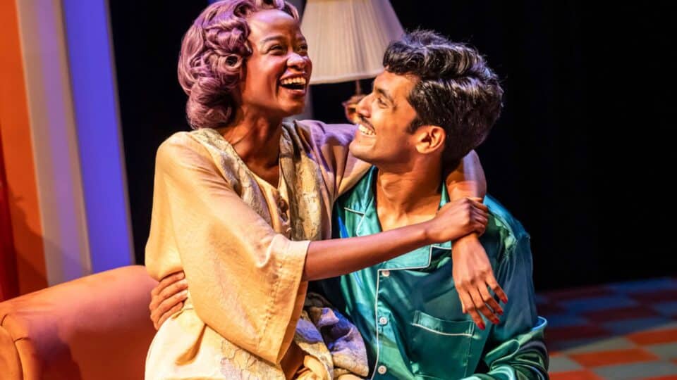 Pepter Lunkuse and Chirag Benedict Lobo - Private Lives - Photo by Pamela Raith