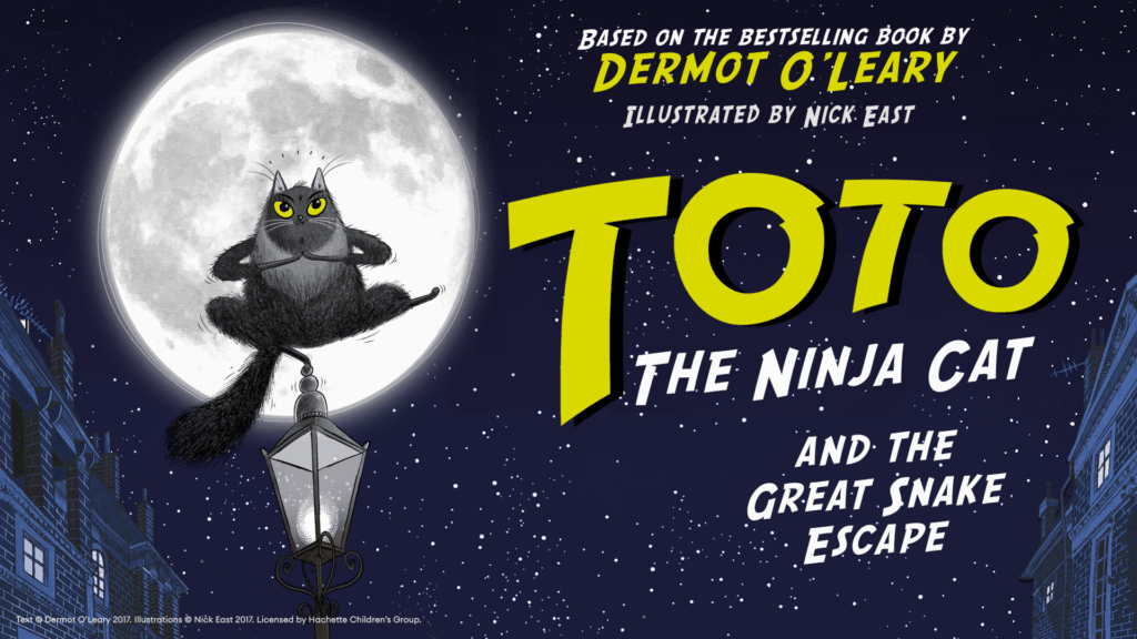 Dermot O'Leary's Bestselling Children's Book 'Toto the Ninja Cat