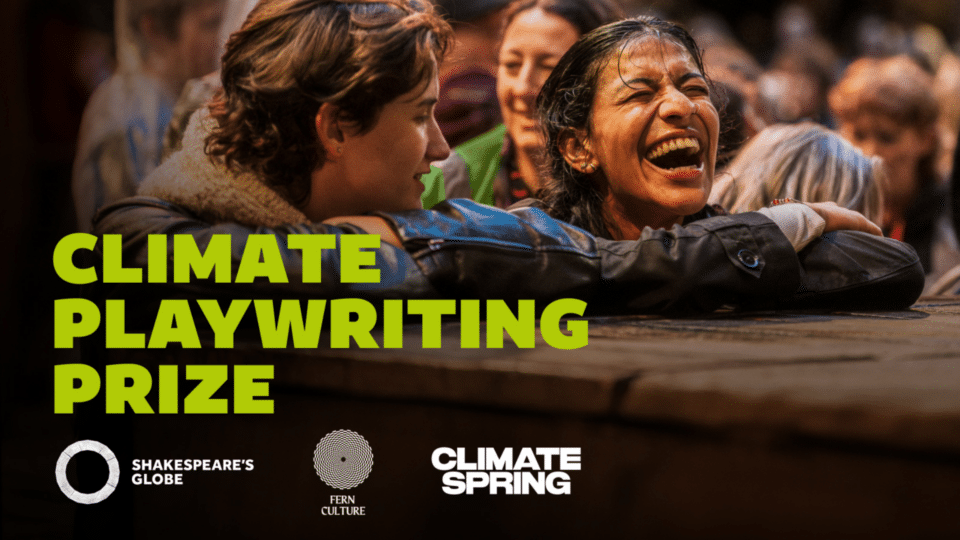 Climate Playwriting Prize blog image 1920x1080