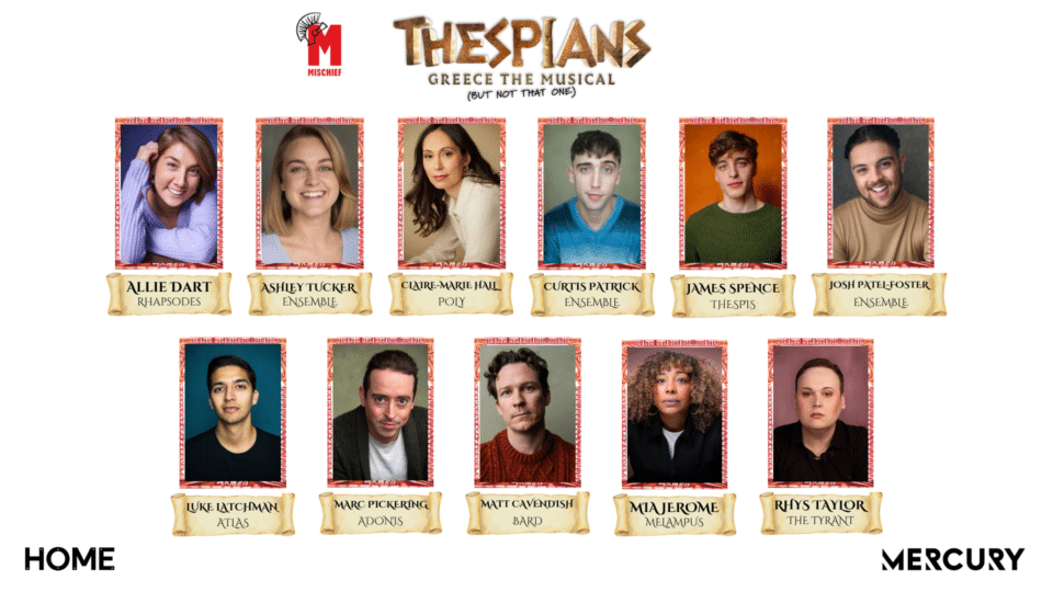 Thespians Cast Announcement Graphic